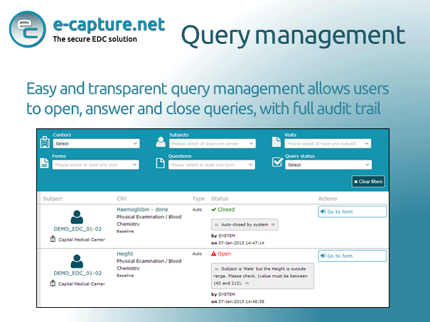 Query management